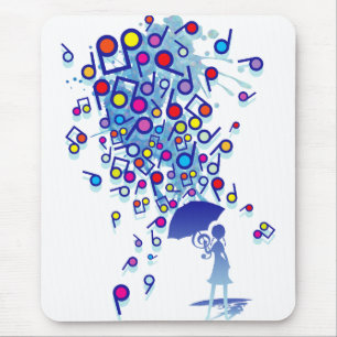 Singin' in the Rain Mouse Mat