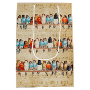 Singing and Chirping    Medium Gift Bag
