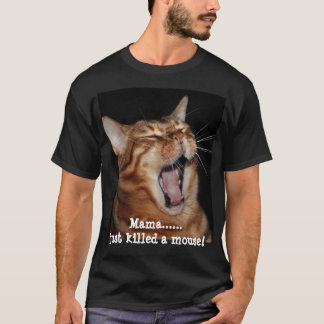 Singing Bengal Cat Queen Song Parody Mens T-Shirt