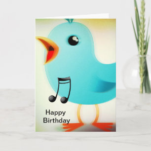 Singing Bird Card