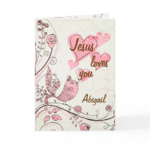 Singing Bird Customised Greeting Card