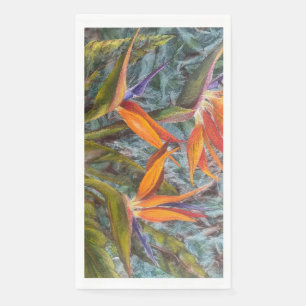 "Singing Bird of Paradise" Guest Towels Napkin