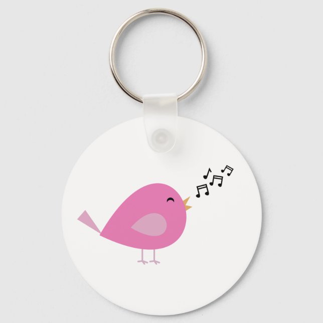 Singing Birdie Key Ring (Front)