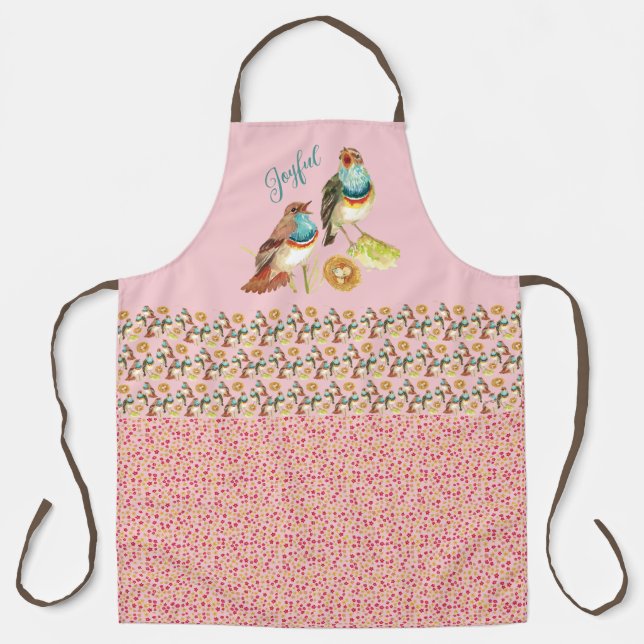 Singing Birds Apron (Front)