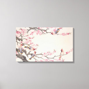 Singing Birds in Spring Canvas Print