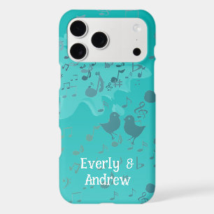 Singing Birds Musical Notes iPhone Cover