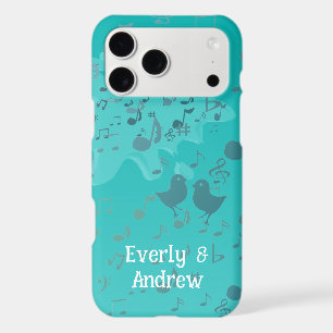 Singing Birds Musical Notes iPhone Cover