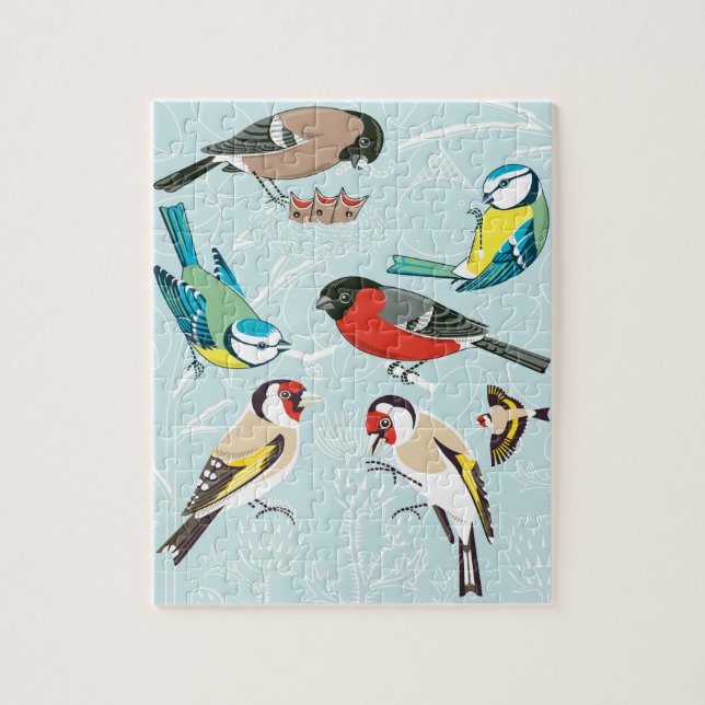 Singing Birds Puzzle (Vertical)