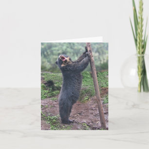 Singing Bubu Notecard