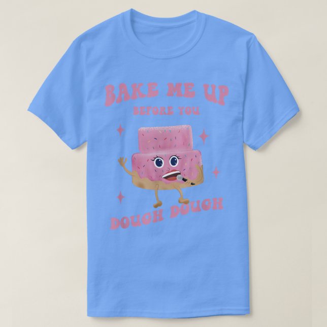 Singing Cake Baking Baker Design for a Dessert Lov T-Shirt (Design Front)
