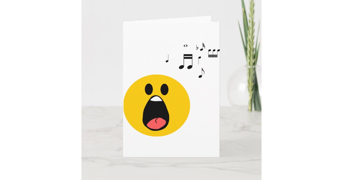Singing Card | Zazzle