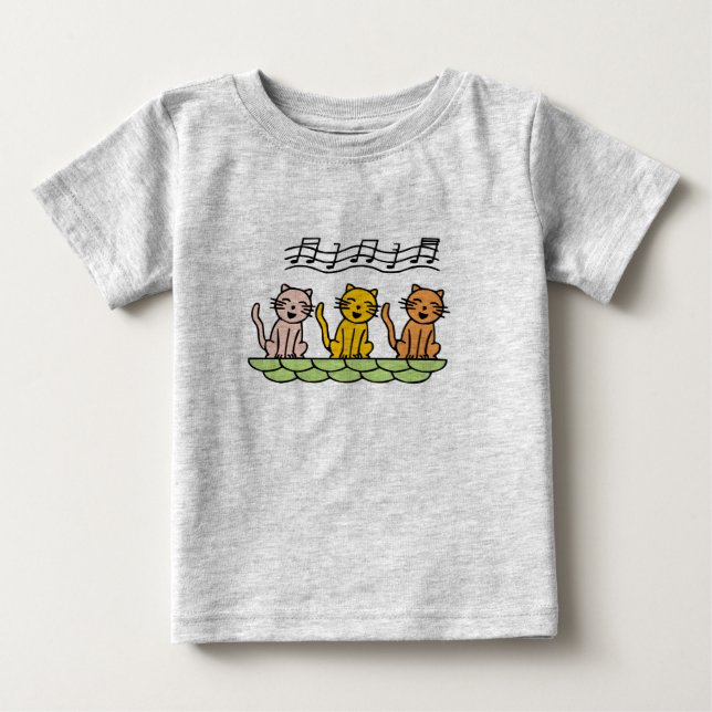 Singing Cats Tshirts and Gifts (Front)