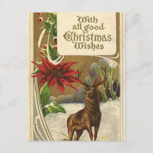 Singing Christmas Carols Postcard