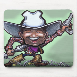 Singing Cowboy Mouse Mat