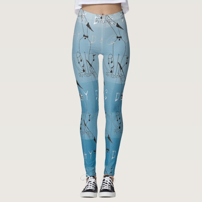 Singing Dog Leggings (Front)