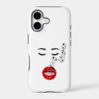 Singing Face with Musical Notes, Music Lover Gift 