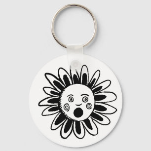 Singing Flower Key Ring