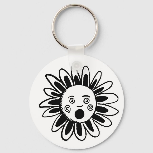 Singing Flower Key Ring (Front)