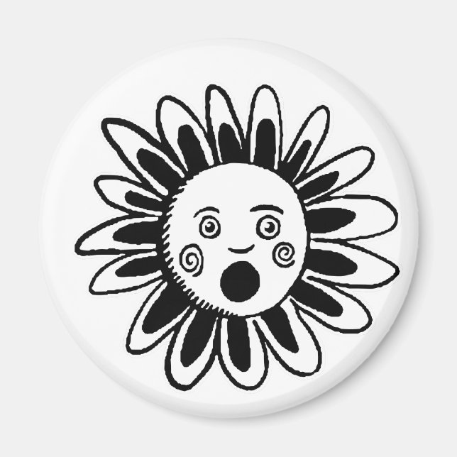 Singing Flower Magnet (Front)