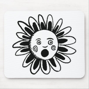 Singing Flower Mouse Mat