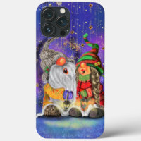 Singing Happy Christmas Gnomes iPhone Case