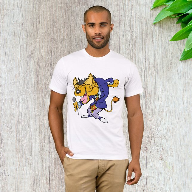 Singing Hyena Mens T-Shirt (Creator Uploaded)