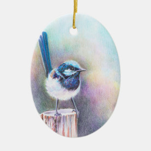 Singing in the New Day - Ceramic Tree Decoration