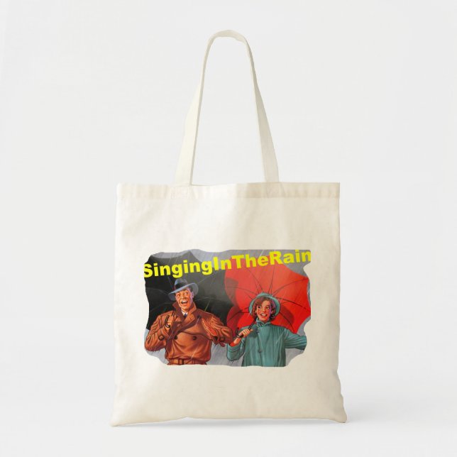 Singing In The Rain! - Tragetasche Tote Bag (Front)