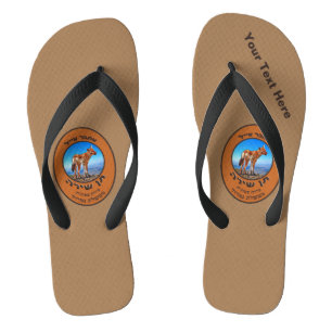 Singing Jackal Amber Ale Flip Flops