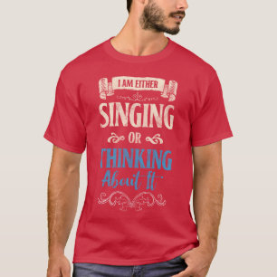 Singing Melody Musical Microphone retro T-Shirt