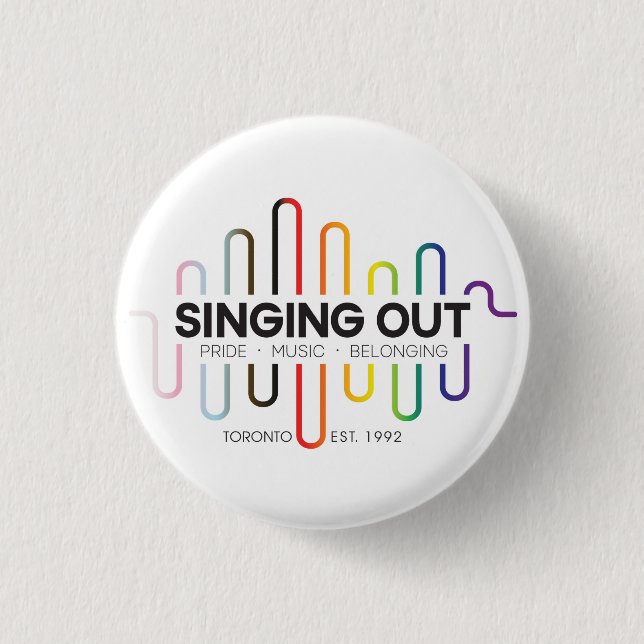 Singing Out button 3 (Front)