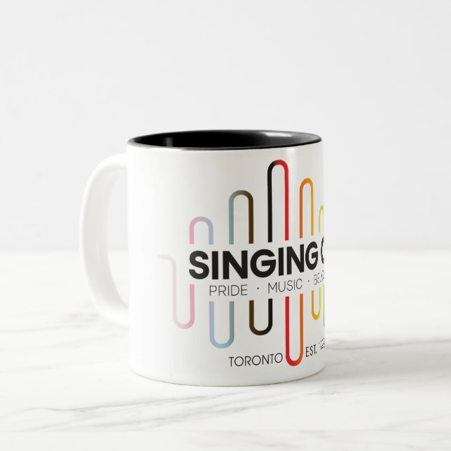 Singing Out Mug (Front Left)