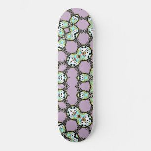 Singing Pandas kaleidoscope Skateboard