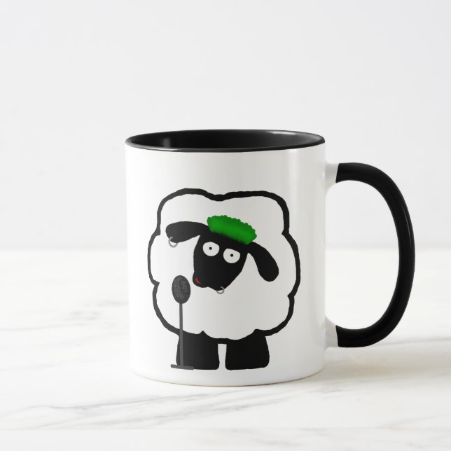 Singing Sheep Mug (Right)