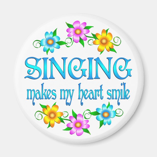 Singing Smiles Magnet (Front)