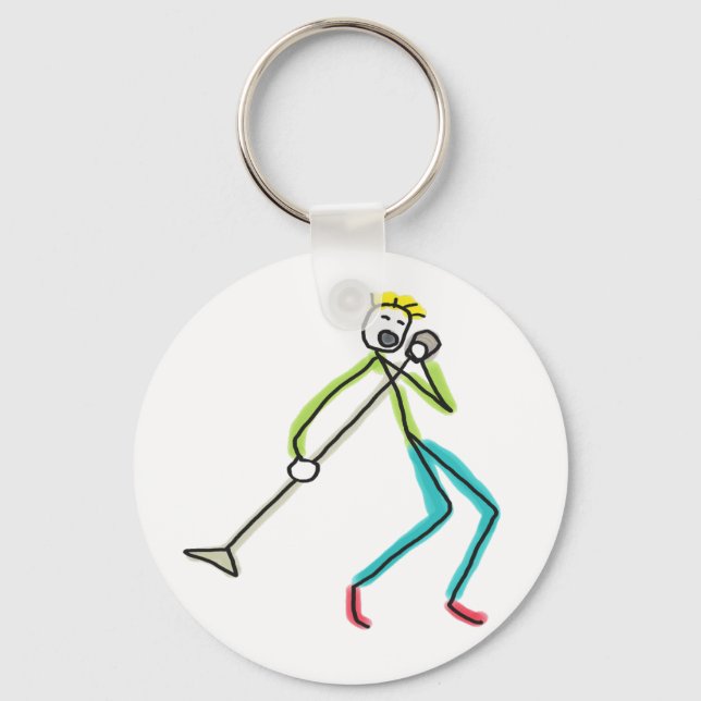 Singing Stickman Key Ring (Front)