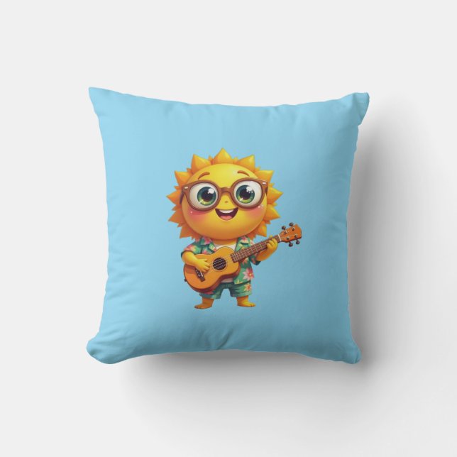 Singing Sun Cushion (Front)