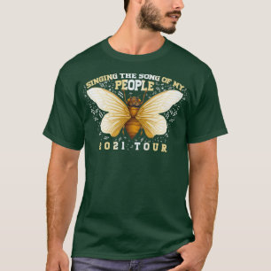 Singing The Song of my People Brood X Cicada USA T-Shirt