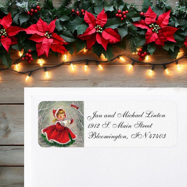 Singing to Cardinals Personalise Return Address (Creator Uploaded)