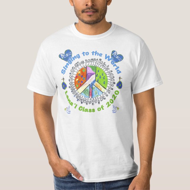 Singing to the World T-shirt (Front)