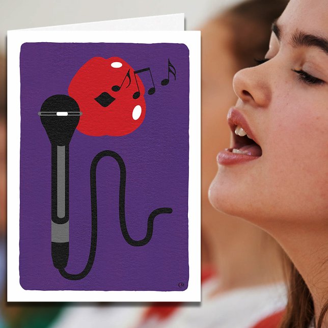 Singing Voice Thank You Teacher Card (Creator Uploaded)