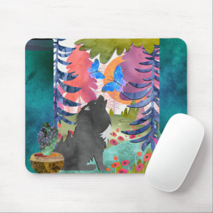 SINGING WITH ANGELS Lapphund - Mousepad