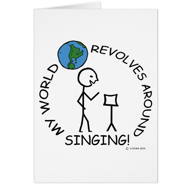 Singing - World Revolves Around (Front)