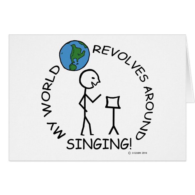 Singing - World Revolves Around (Front Horizontal)