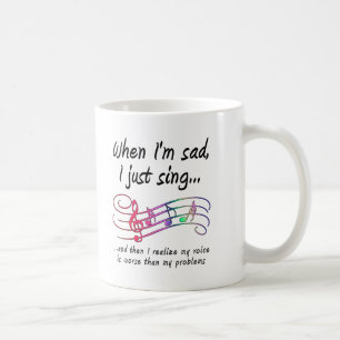 Singing Worse Than Problems Funny Mug