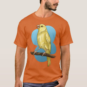 Singing Yellow Canary Bird friends T-Shirt