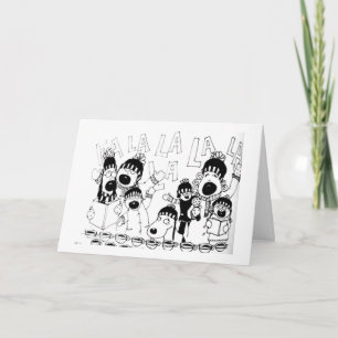 **SINGING YOUR CHRISTMAS WISH** JUST FOR "YOU" CARD