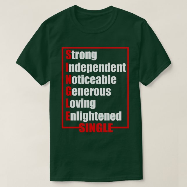 Single acronym 1 T-Shirt (Design Front)