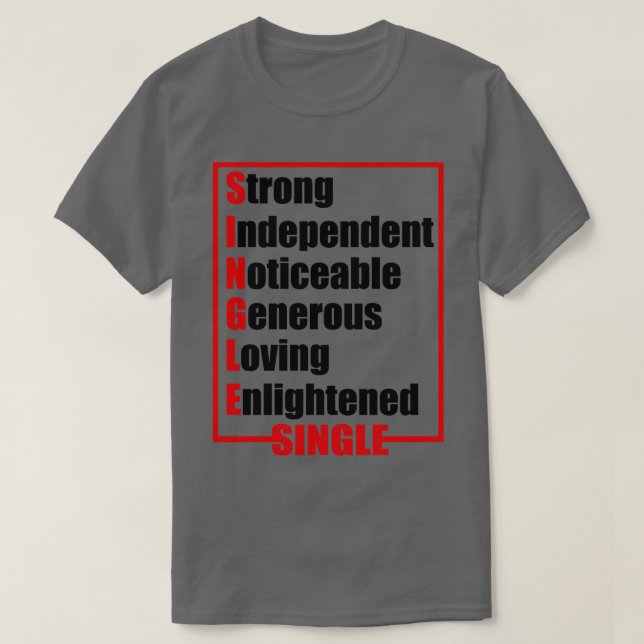 Single acronym T-Shirt (Design Front)