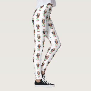 Single And At Peace With My Heart Leggings